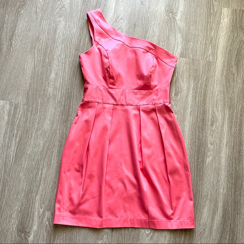 Frill One Shoulder Dress